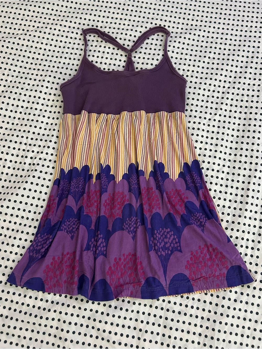 Vintage 2000s babydoll multi color tank